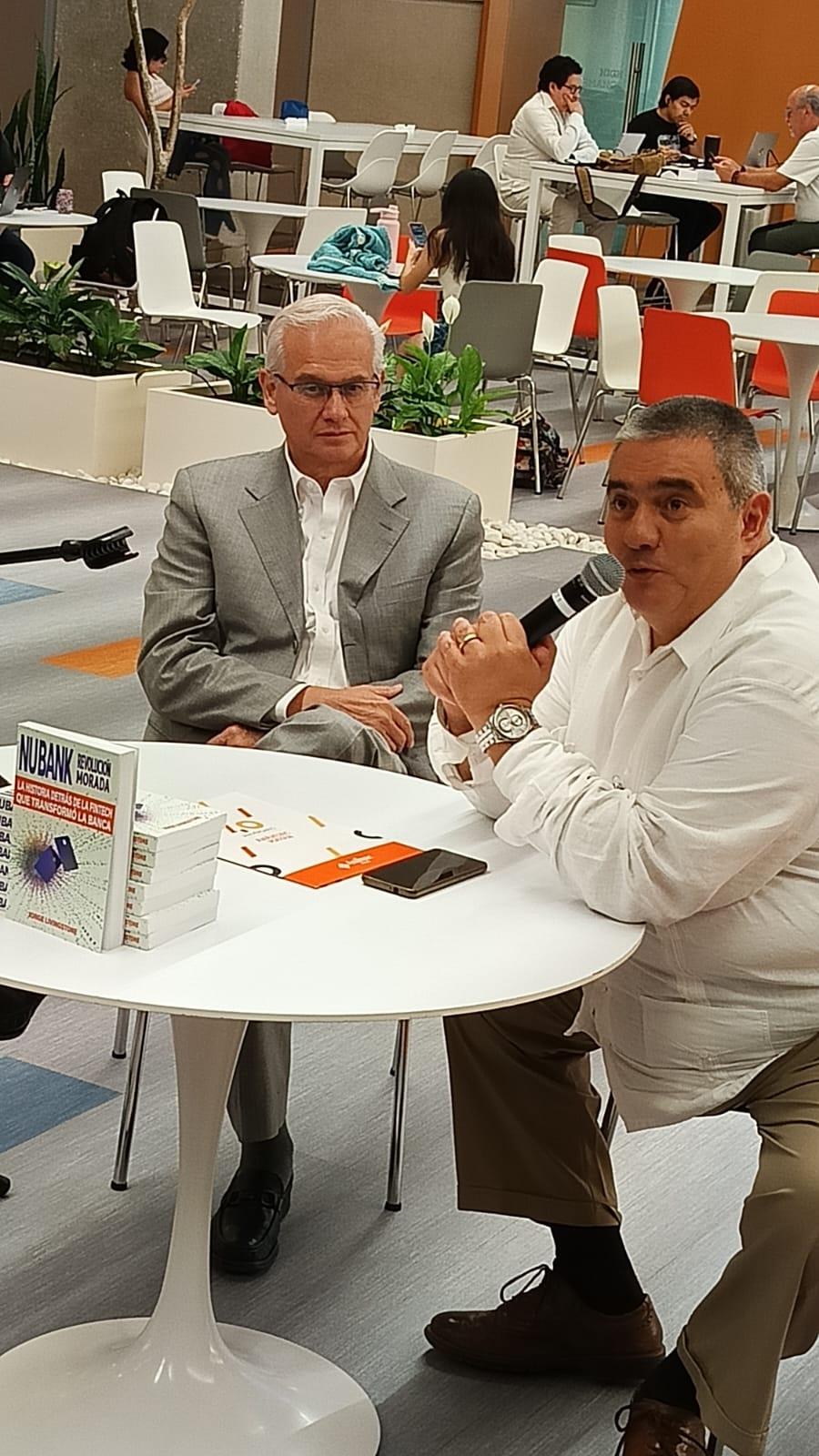 Presentación del libro Nubank Revolución Morada en la Universidad Anáhuac